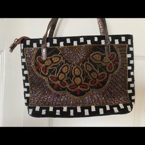 FENDI vintage beaded bag.